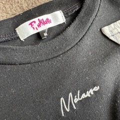 ピンクラテ 半袖ワンピース 150cmの画像