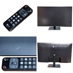 ★4Kモニター★LG　42.5インチ　43UN700　2022年製　リモコン付きの画像
