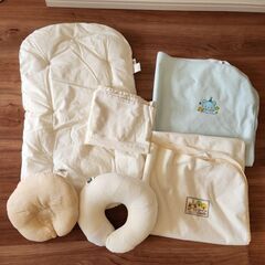 西川のベビー布団 セット7点(＋5点おまけ)の画像