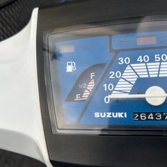  スズキ スーパーモレ 実働 書類・鍵有り 2スト レトロ希少の画像