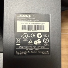 BOSE スピーカー　の画像