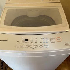 洗濯機　9kg 新品に近い
の画像