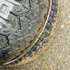 スペア用 4トン 鉄ホイール付き　4トン トラック ホイール付きタイヤ 6本セット　海外　輸出 貿易の画像