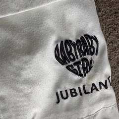 バースデイ RabyRaby ホワイト カーゴパンツ 140cmの画像