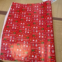 クリスマス　包装紙　シール　の画像