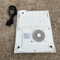 ニトリ IHクッキングヒーター 電磁調理器 NT-1400 WH の画像