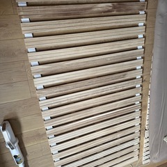 ロール式すのこ　シングル　2つの画像