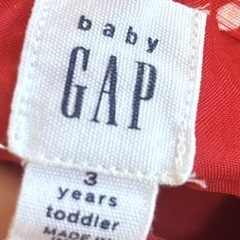 ベビーギャップ フローラルシャツワンピース 100の画像