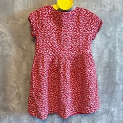 ベビーギャップ フローラルシャツワンピース 100の画像