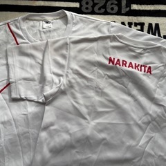 体操服　学年赤セット　男子サイズ　奈良北高校　　　の画像