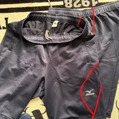 体操服　学年赤セット　男子サイズ　奈良北高校　　　の画像