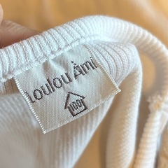 しまむら カットソー Tシャツ チュール リボン 100の画像