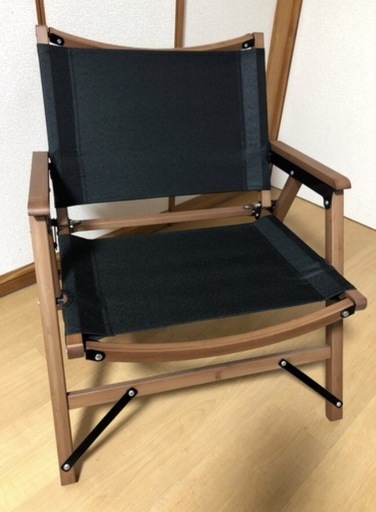 【未使用】BUNDOK(バンドック) ロースタイル チェア ブラックBD-114 未使用 BUNDOK(バンドック) ロースタイル チェア ブラックBD-114