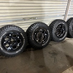 ジムニー　美品　 BFGoodrichMT225/75R16 クリムソンデーモン　4本セットの画像