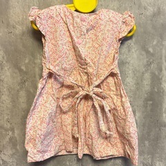 ベビー キッズ 花柄 ワンピース 95cmの画像
