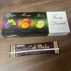 花王のバブ2箱　フルーツゼリー　カフェモカスティックの画像