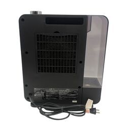 山善 加湿 セラミックファンヒーター DKF-M121(W) 2021年製 中古の画像