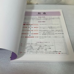 中学入試の攻略 社会 新小学問題集 解答解説付き 書き込みなし 中古の画像
