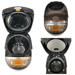 25R537 ジ4 ZOJIRUSHI 象印 IH炊飯ジャー 2023年製 NW-VN10A 炊飯器 中古品の画像