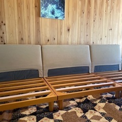 ソファー　オットマン付きの画像