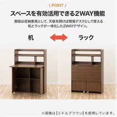 ニトリ ライティングデスクの画像