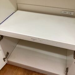 【リユ-スのサカイ広島石内店】ジモティ割！レンジボード/クリ-ニング済み/HG-8257/広島市 家具　佐伯区 家具　南区 家具　西区 家具　東区 家具　中区 家具　安佐南区 家具　安佐北区 家具　安芸区 家具　府中町 家具　海田町 家具　熊野町 家具　坂町 家具　廿日市市 家具の画像