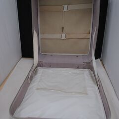 [1795] 白色 ハードケース 鍵付き コンパクト  着物入れ 京都きもの学院の画像