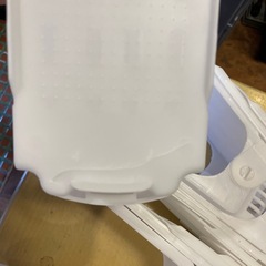 シューズラック　10個　靴収納　玄関収納　ホワイトの画像