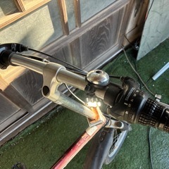 ギヤ付き折りたたみ自転車の画像