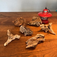 22 凸凹渋〜い　異母兄弟　流木、天然物、インテリア！オブジェの画像