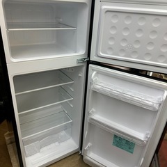 ⭐︎ドリーム荒牧店⭐︎ジモティー割引有⭐︎【クリーニング済み】ハイアール　2ドア冷蔵庫　JR-N130A 2019年製の画像