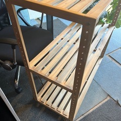 木製　シェルフラックの画像