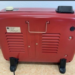 J100282 TOSHIBA 東芝電気温風ストーブ SF-807HT レッド 電気ストーブ 暖房器具の画像