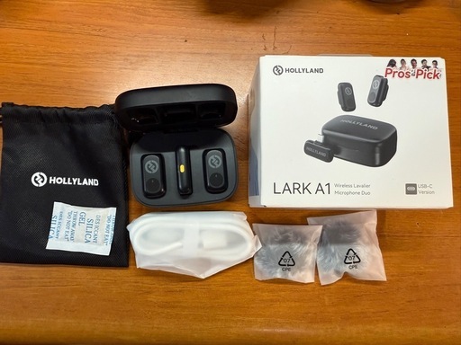 【新品未使用】HOLLYLAND LARK A1 ワイヤレスマイクセット