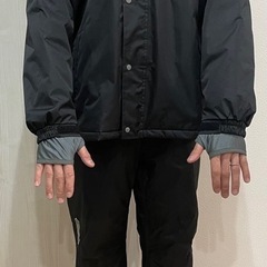 フィッシングウエア 防寒セット 船釣 ブラック　Lの画像