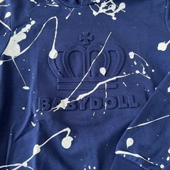 BABYDOLL 150cm Tシャツ＆フード付きパーカーの画像