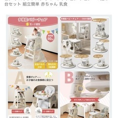 多機能ベビーチェアの画像