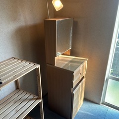 ニトリ ドレッサー ナチュラル スツールの画像