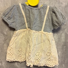 バースデイ 95サイズ Tシャツ チュニック グレーの画像