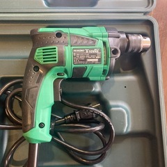 【美品】HiKOKI 電気ドリル D10VH2／10mm／ケース・取説付き／動作良好の画像