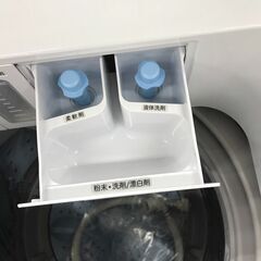 【ジャングルジャングル広陵店】家電　洗濯機　e angle 　7kg　2022年製　ANG-WM-B70　【ジモティー特別価格】の画像