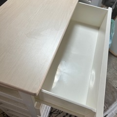 ウッドトップチェストの画像