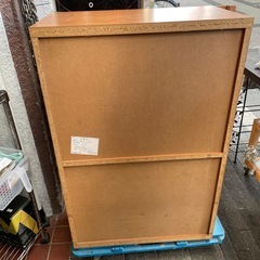 日本製　シューズラック　玄関収納 下駄箱　592×340×959mmの画像