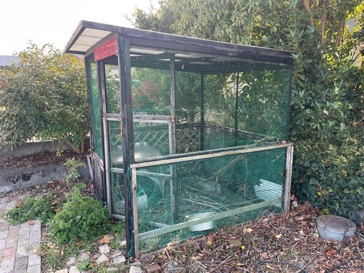 鶏小屋、鳥小屋、静岡県掛川市より出品