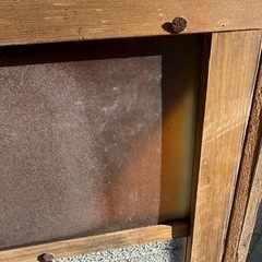 昭和ガラス入り引戸の画像