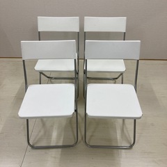 IKEA イケア　折りたたみ椅子　チェア　4脚セットの画像