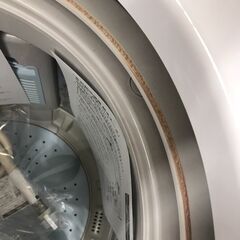 【ジャングルジャングル広陵店】家電　洗濯機　ハイセンス　8kg　2021年製　HW-DG80A　【ジモティー特別価格】の画像