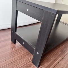 【差し上げます】IKEA テレビボード　LAIVA　黒の画像