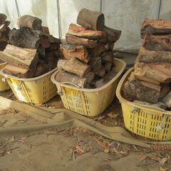 決まりました。。コロ薪、極太短小！２０ｃｍ前後ＭＩＸ広葉樹、不揃い、薪ストーブ、の画像