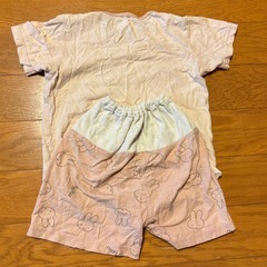 しまむら miffy ウサギ柄 パジャマ 90の画像